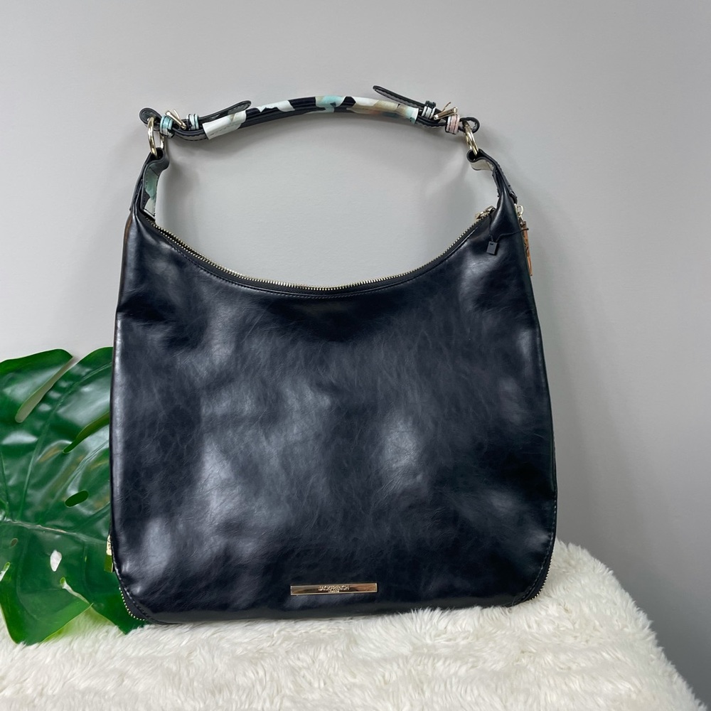 Jack french large leather shoulder bag